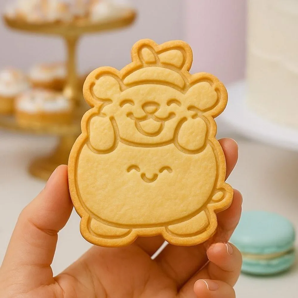 Maltese Puppy Cookie Mold Stamp Cute Cookie Cutters Biscuit Mold Kitchen Baking Pastry Bakeware DIY Tools 5