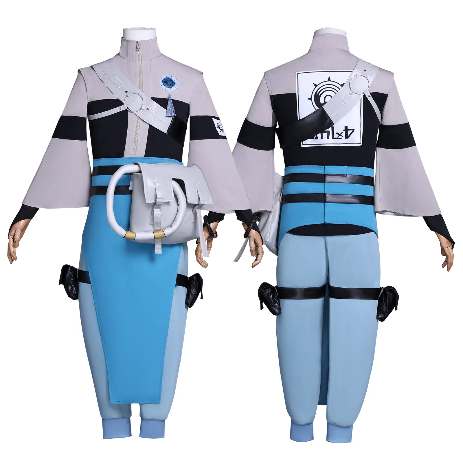 GACHIAKUTA Cosplay Riyo Anime GACHI AKUTA Zanka Cosplay Enjin Rudo Roupas Cosplay Halloween Comic Roleplay Terno para Adulto