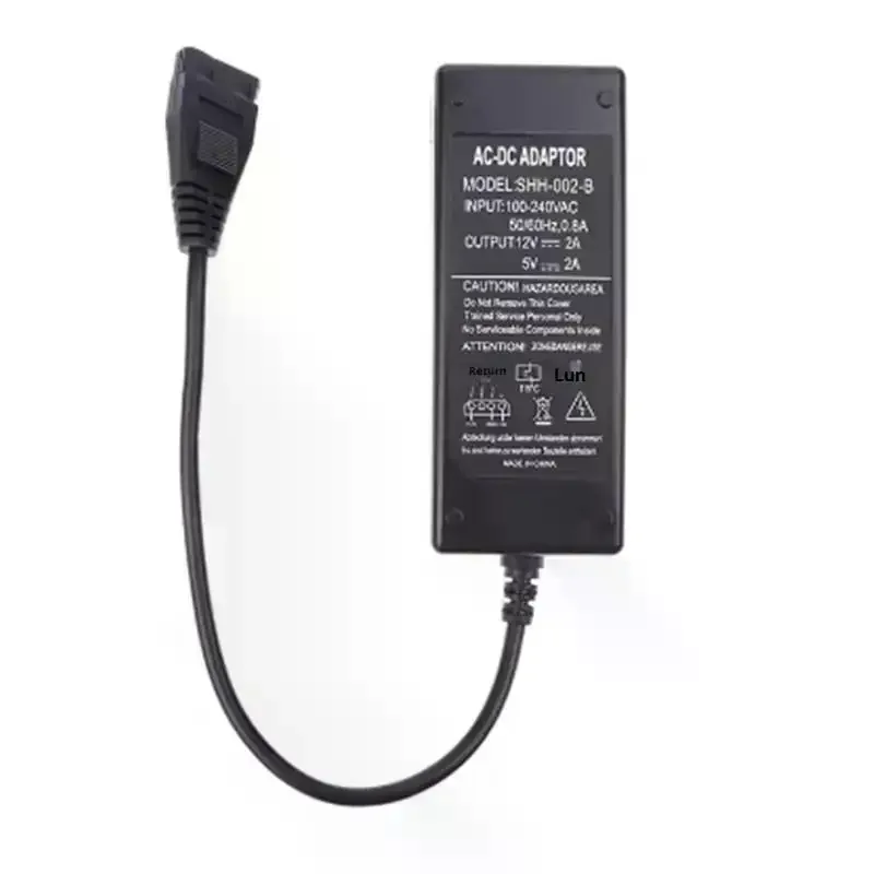 12V/5V 2A USB To IDE/SATA Power Supply Adapter Hard Drive/HDD/CD-ROM AC DC