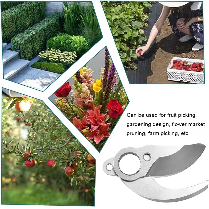 Single SK5 Electric Pruning Accessory Scissor Blades 30 Mm Sharp Blades for Pruning Branches Trees Bonsai Fruit Garden Tools