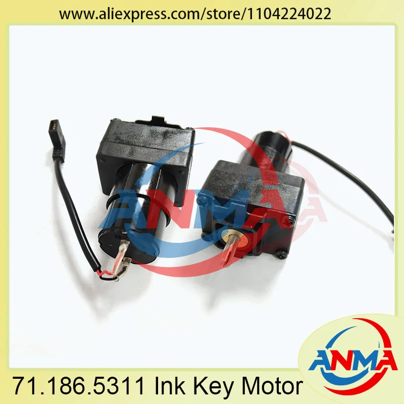 

2 шт. 71.186.5311 Мотор для красочного аппарата SM74 SM102 CD102 Heidelberg, редукторный двигатель, запчасти для офсетных печатных машин