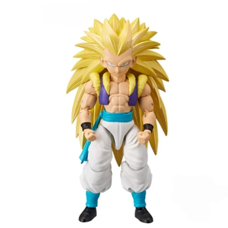 

Bandai Dragon Ball Super Joint Mobile Blue Hair Sun Wukong Frisa Begita Ornament Figure Gift High Cost Effective Festival Gifts