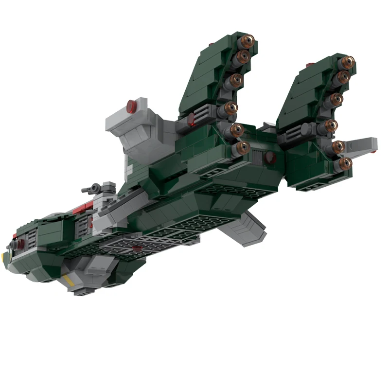 933 stücke MOC TCS Concordia Bausteine Bau Kinder teenager Weihnachten spielzeug Geschenk Montieren Bauen Kunststoff