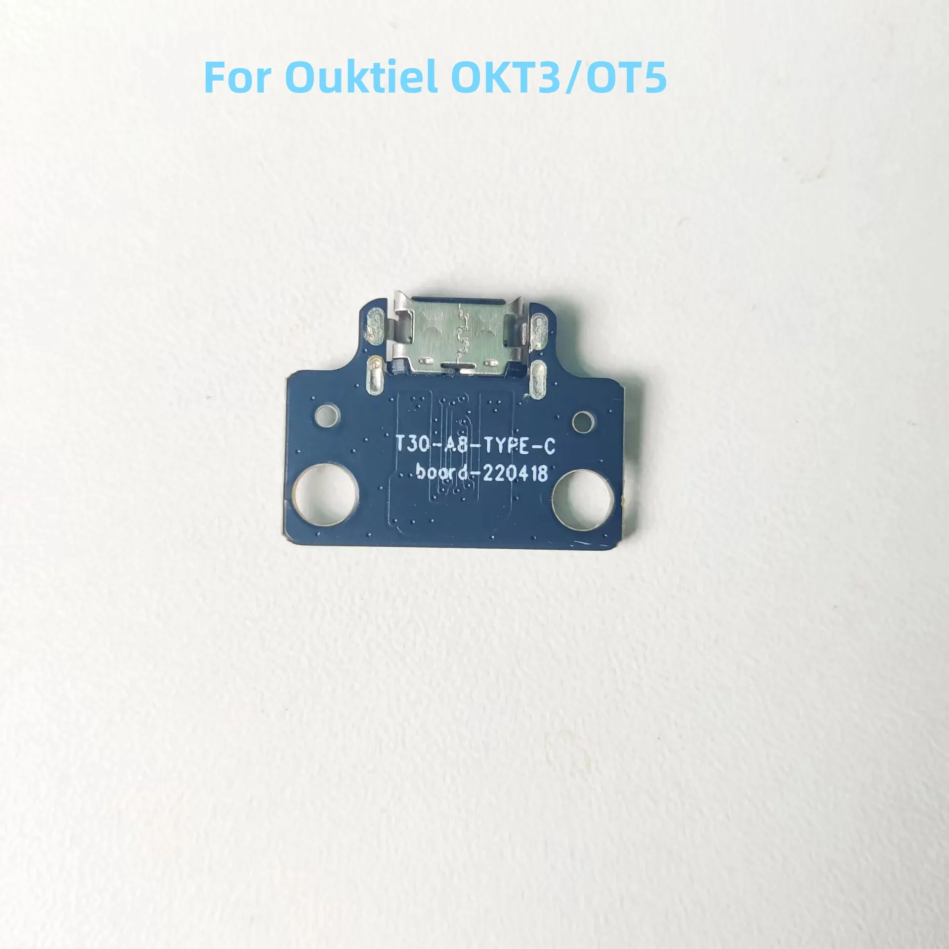 For Oukitel OKT3 OT5 Tablet Original Type C Type-C USB Board Base Charging Dock Plug Connector Replacement Accessories Parts