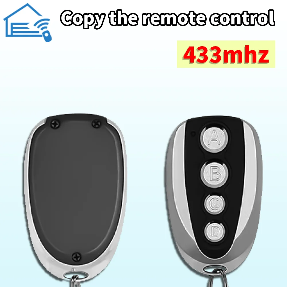 433MHz wireless remote control Clone remote control Universal Garage remote control RF remote control Garage door remote control