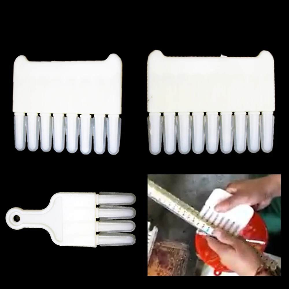 Скребок силиконовый для сбора пчелы, 4 расчески, 8 расчесок, 9 расчесок, собирания и сбора пульпы