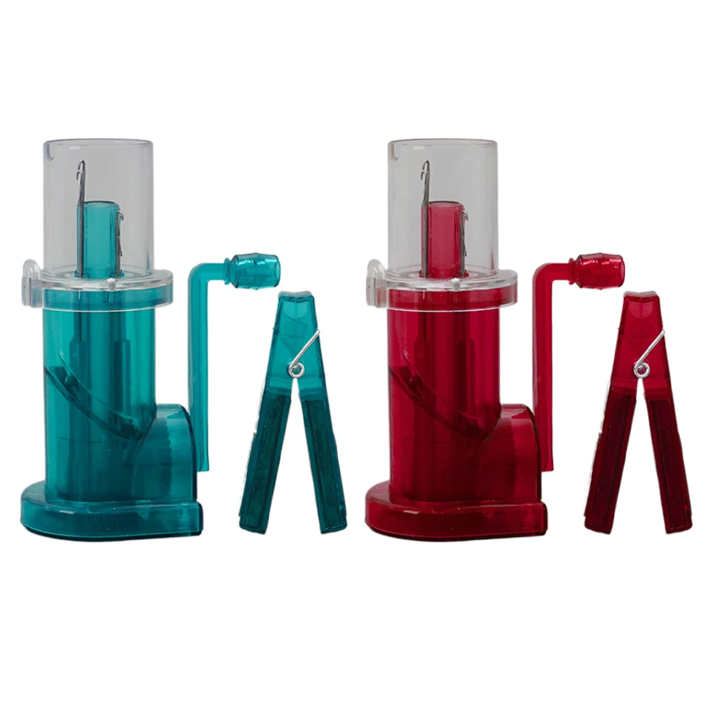 Easy Weaver Knitting Tool Mini Spool Knitter DIY Knitting Spool Knitter Hand Weave Crocheting Tools Embellish Craft Bracelet