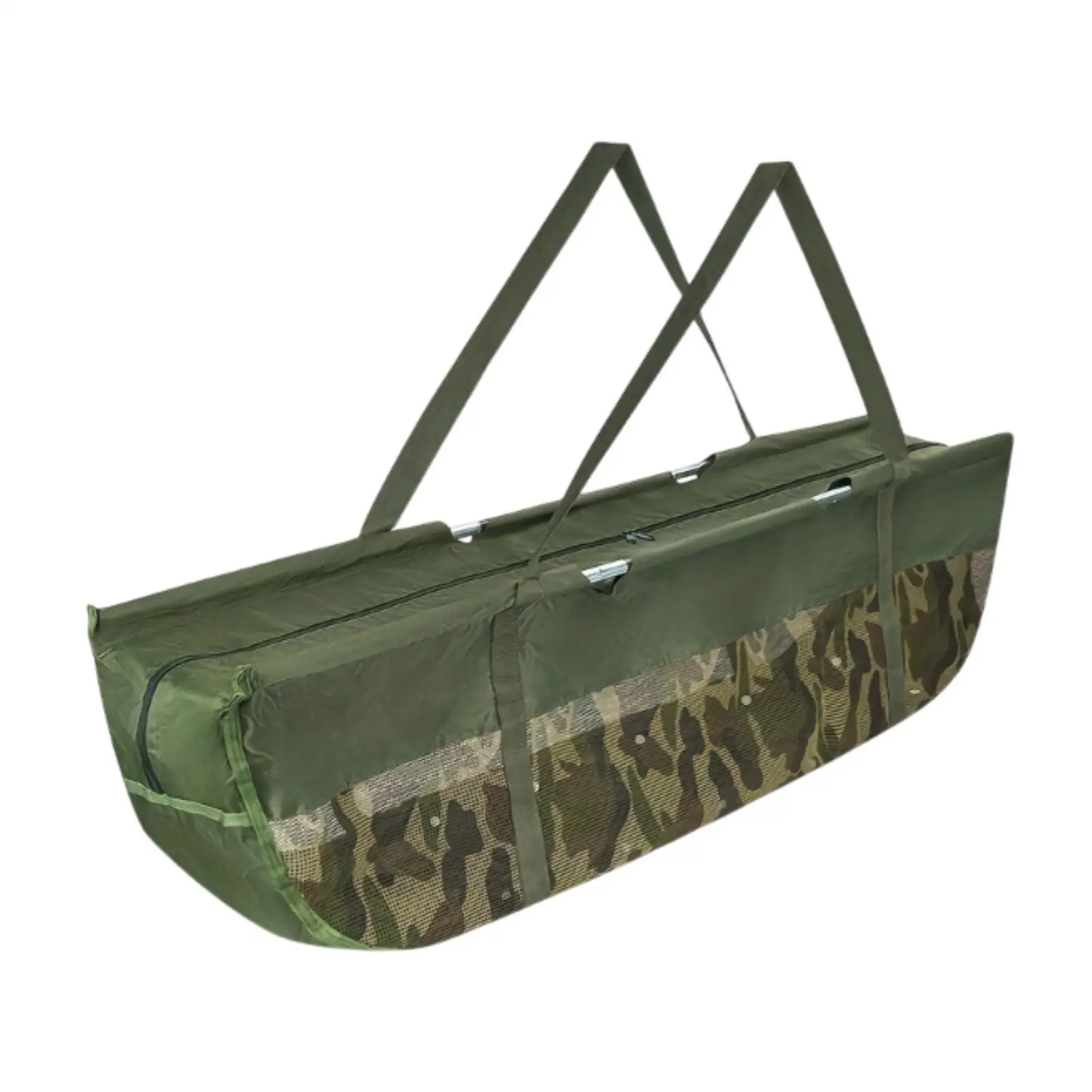 

Boat Shaped Fish Bag Sturdy Bass Carp Catfish and More Strong Load Bearing