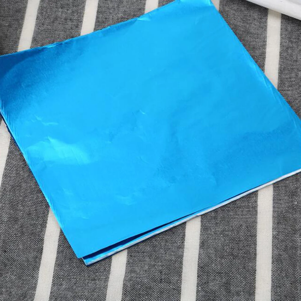 

900 Pcs Wrappers Chocolate Foil Wrapping Paper Small Candy Oil-resistant Cheese