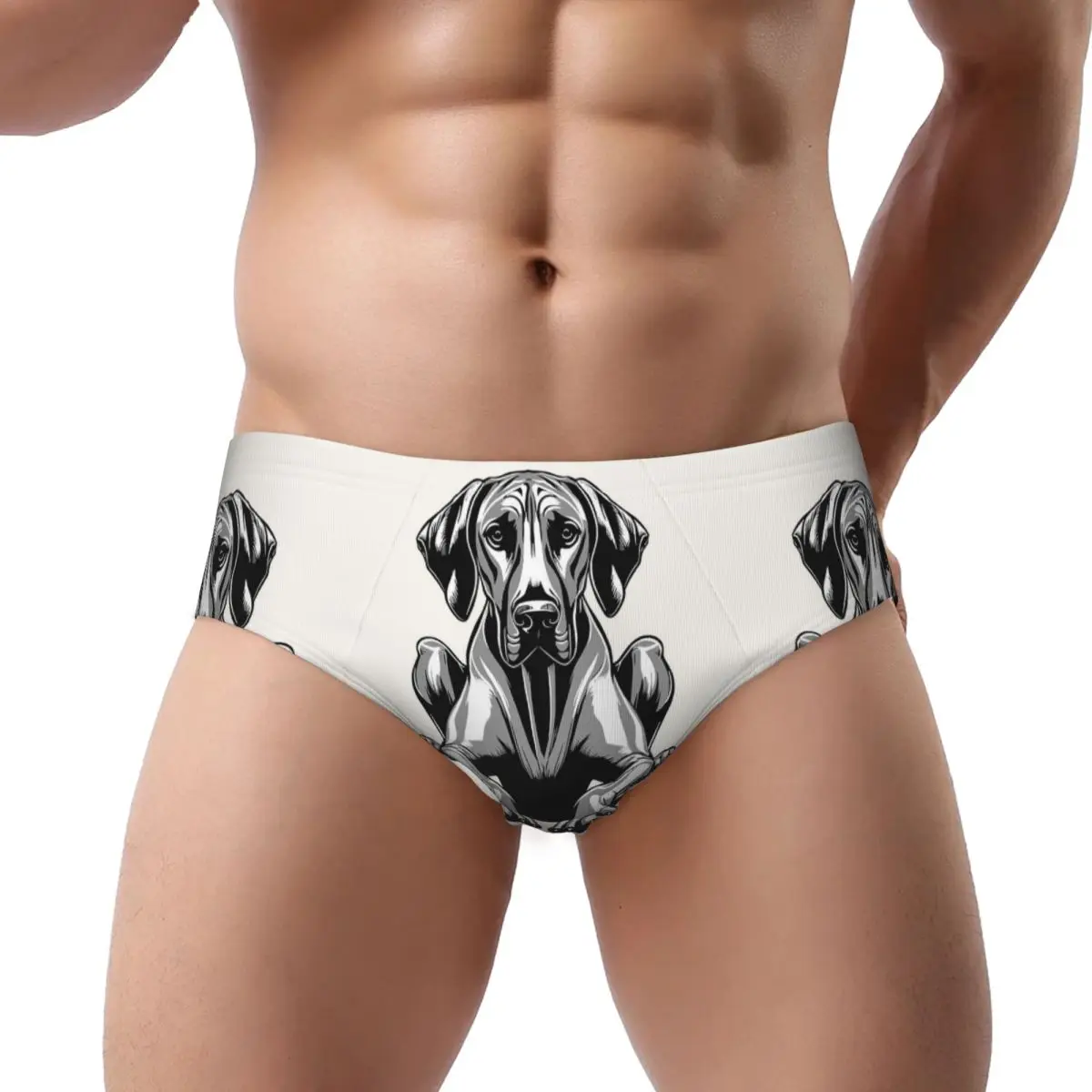 

The Rhodesian Ridgeback Men's Triangle Panties Soft Boxer Underpants Short Underwear for Homme Man Boyfriend Gift