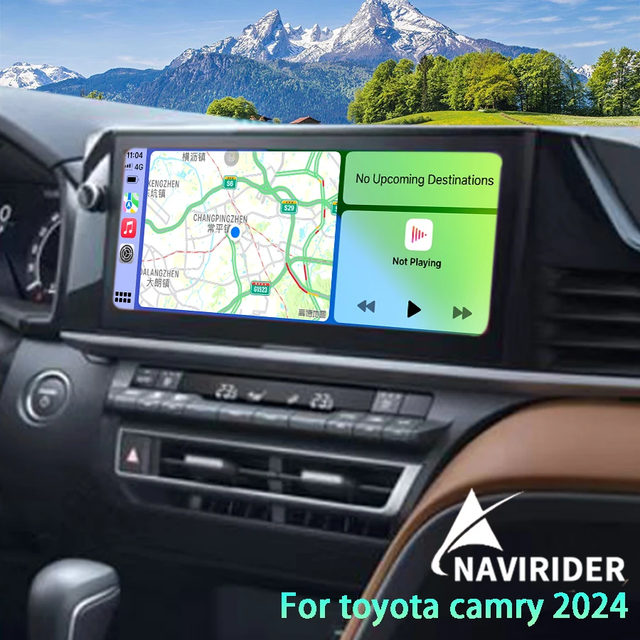 12.3inch Android Car Screen Multimedia Video Player For Toyota Camry 2024 CarPlay Car Radio Autoradio GPS 4G Player HeadUnit