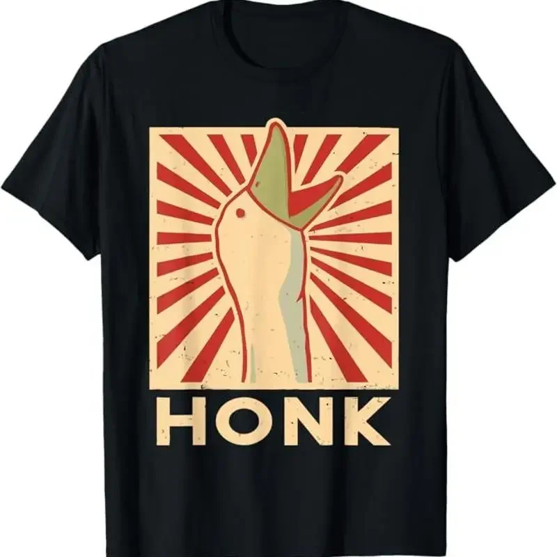 Honk Goose - Lustiges Enten-Hühner-Meme-Idee-T-Shirt