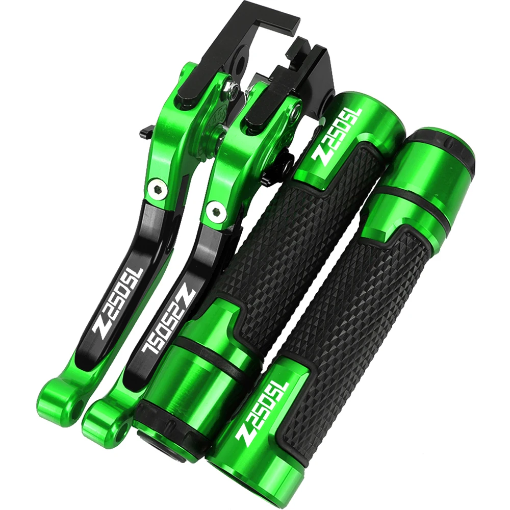 

Motorcycle Accessories Brake Clutch Levers Handlebars Handle Grips Bar Ends For KAWASAKI Z250SL Z250 SL 2014 2015 2016 2017-2021