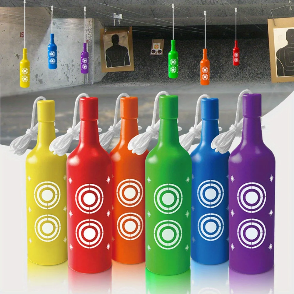 6 Pack of Plastic Shooting Targets: Hunting Practice Targets