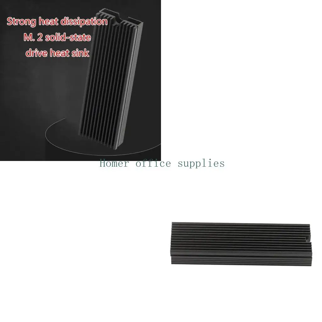 

K43B Unique Heatsink Cooler 2280 SSD Heat Sink for M2 2280 NVME SSD Hard Drive Heat Sink Replacement Accessories