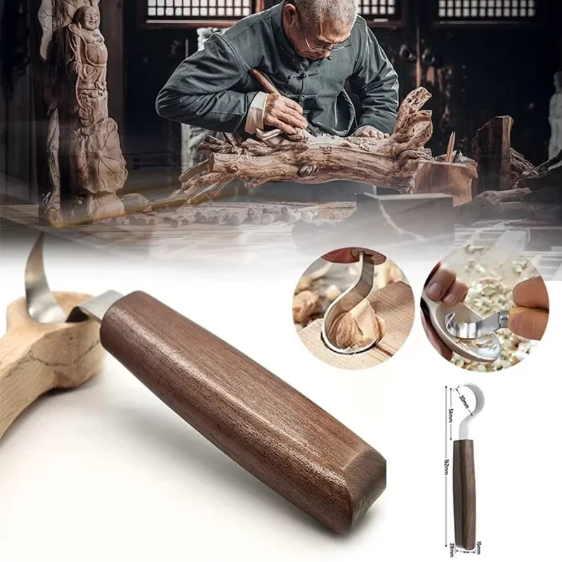 Chisel Set Wood - 1 szt. Zestaw noży do rzeźbienia