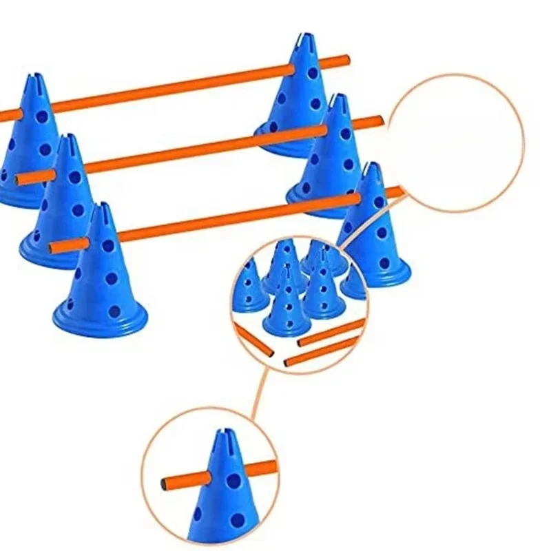 

Pet Training Products Dog Bar Training Cone Agility Jump Cone Bar Settings Circle Training Dog Sports & Entertainment/
