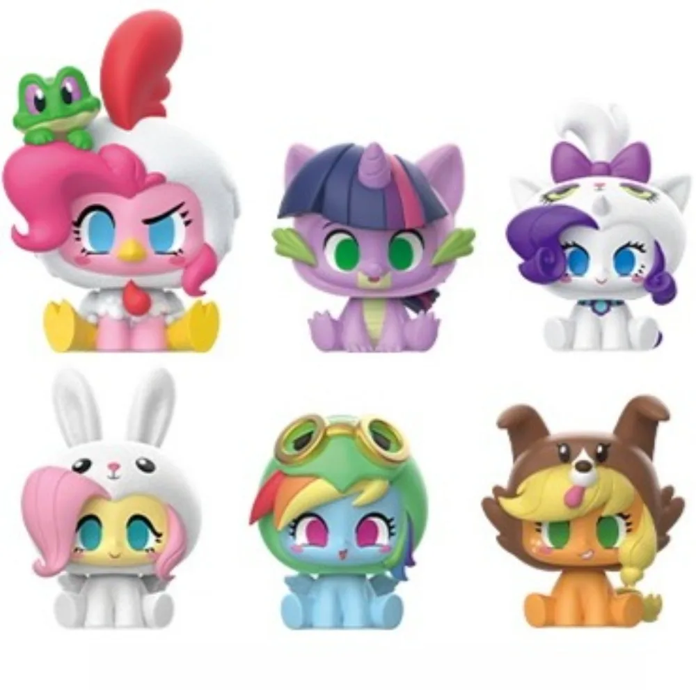 

Подлинная серия KaYou My Little Pony Click, мини-фигурки, скрытая слепая коробка, загадочная коробка, милые куклы, сумка-сюрприз, игрушка, подарки для девочек