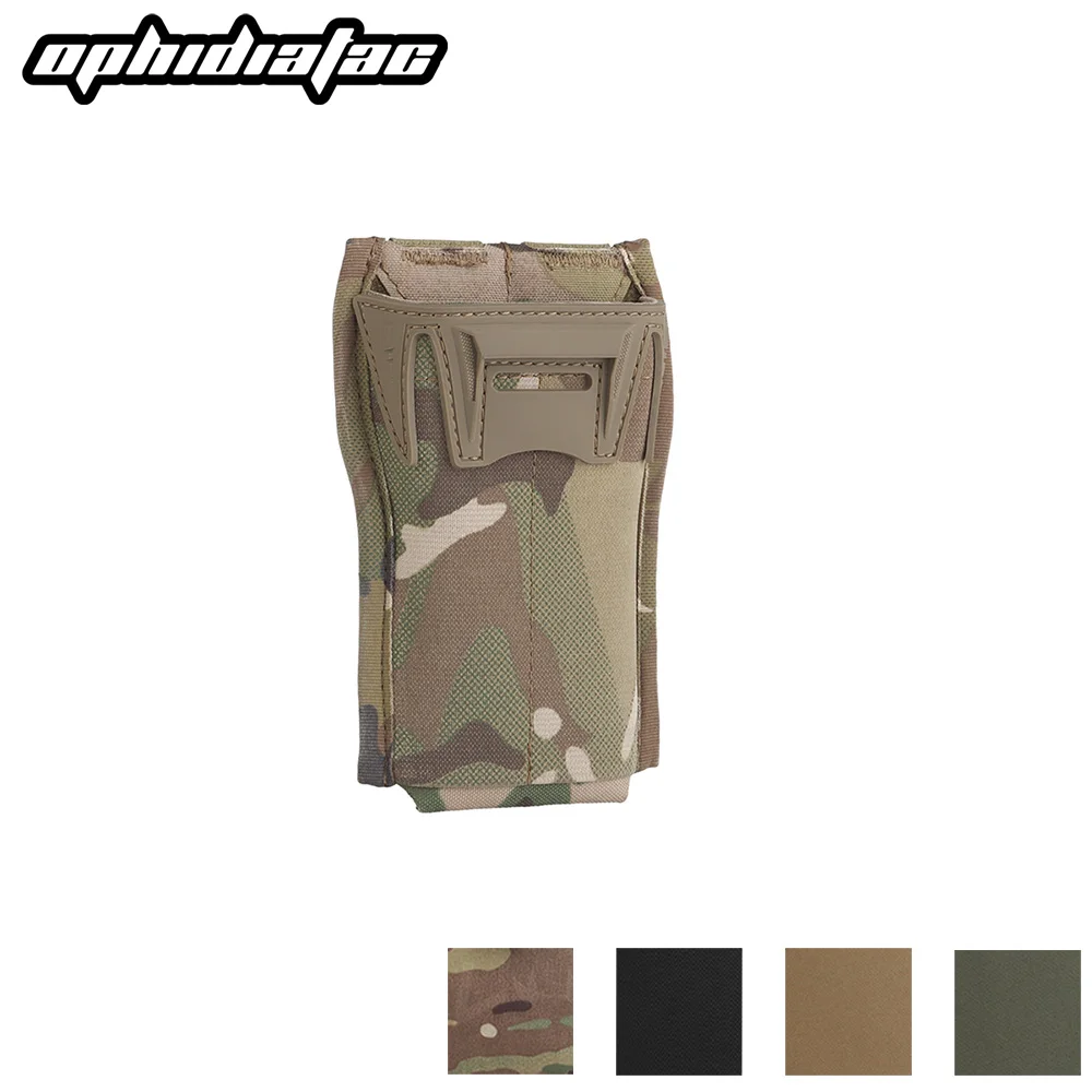 

OPHIDIAN 5.56AR подсумок для одного магазина совместимый с ремнем Molle держатель жилет для быстрого доступа одной рукой к журналам