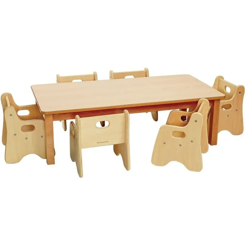 Infant/Toddler Rectangle Table & Chairs 48