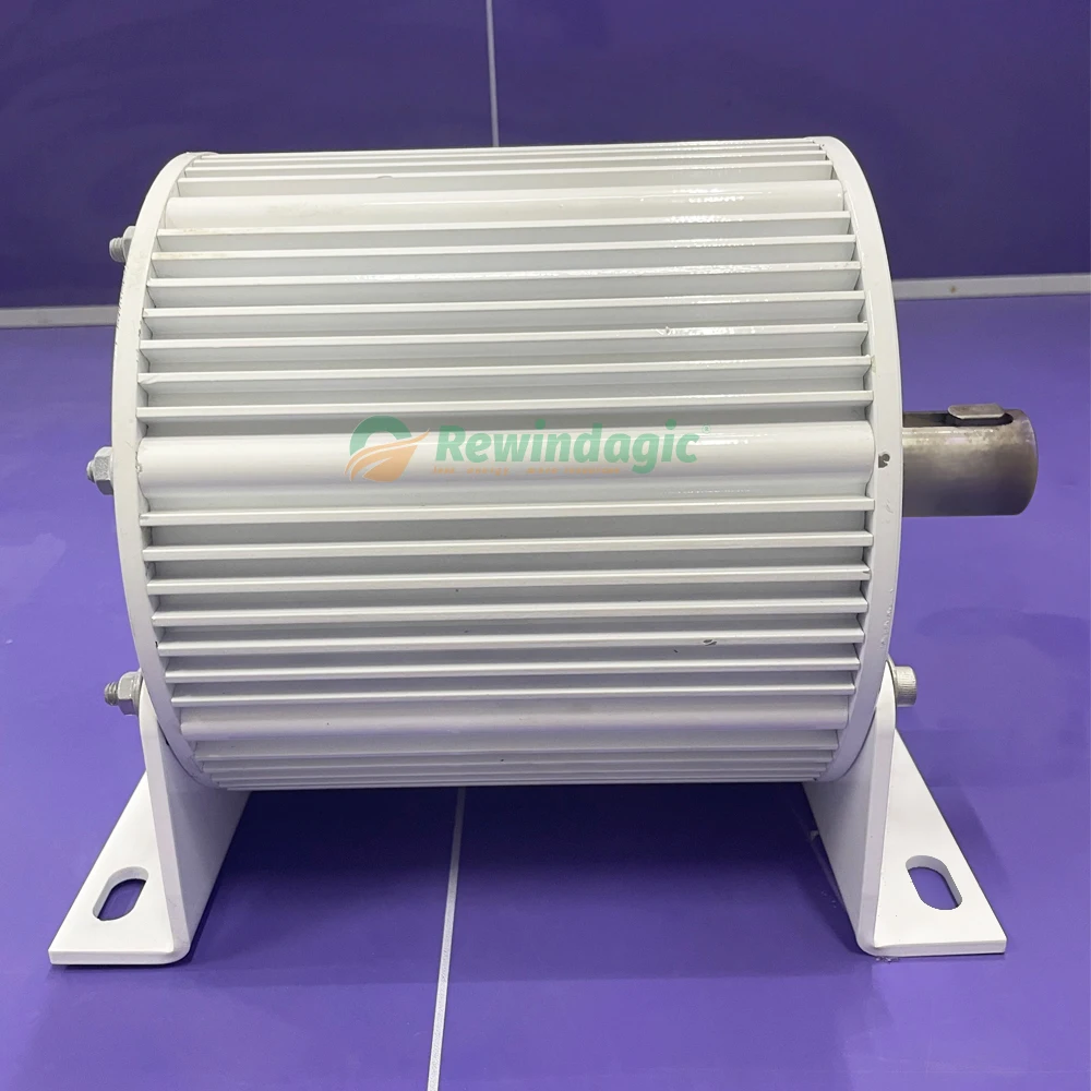 Imagem -02 - Gerador ac de Baixa Velocidade Gearless Permanent Magnet Uso para Tratamento de Água e Energia Eólica Fases 20000w 20kw 48v 96v 220v