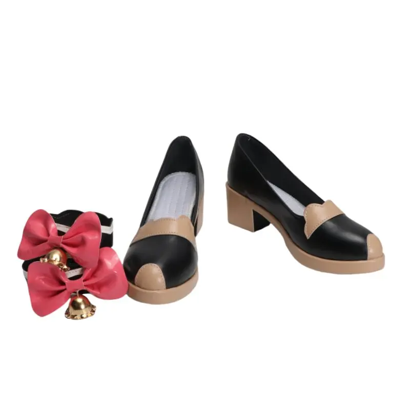 chaussures-de-cosplay-anime-genshin-impact-xiangling-bottes-courtes-en-cuir-pu-a-talons-hauts-noirs-pour-carnaval-d'halloween