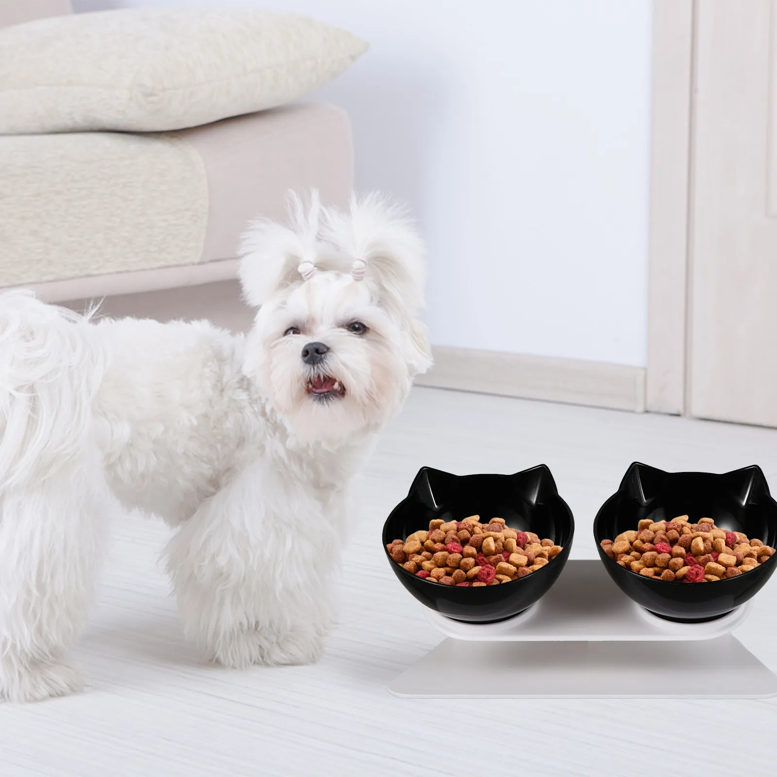 tigela-elevada-para-gatos-com-design-inclinado-para-suporte-do-pescoco-e-alimentacao-confortavel-previne-estresse-na-barba-e-auxilia-na-digestao-plastico-para-animais-de-estimacao