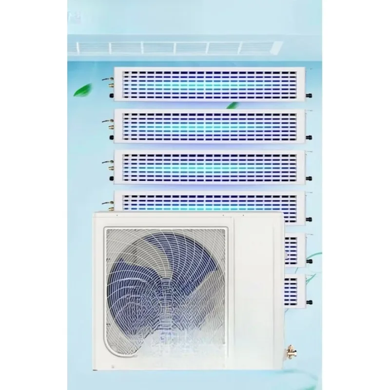 Multi-line duct machine, household and commercial, embedded hidden card machine