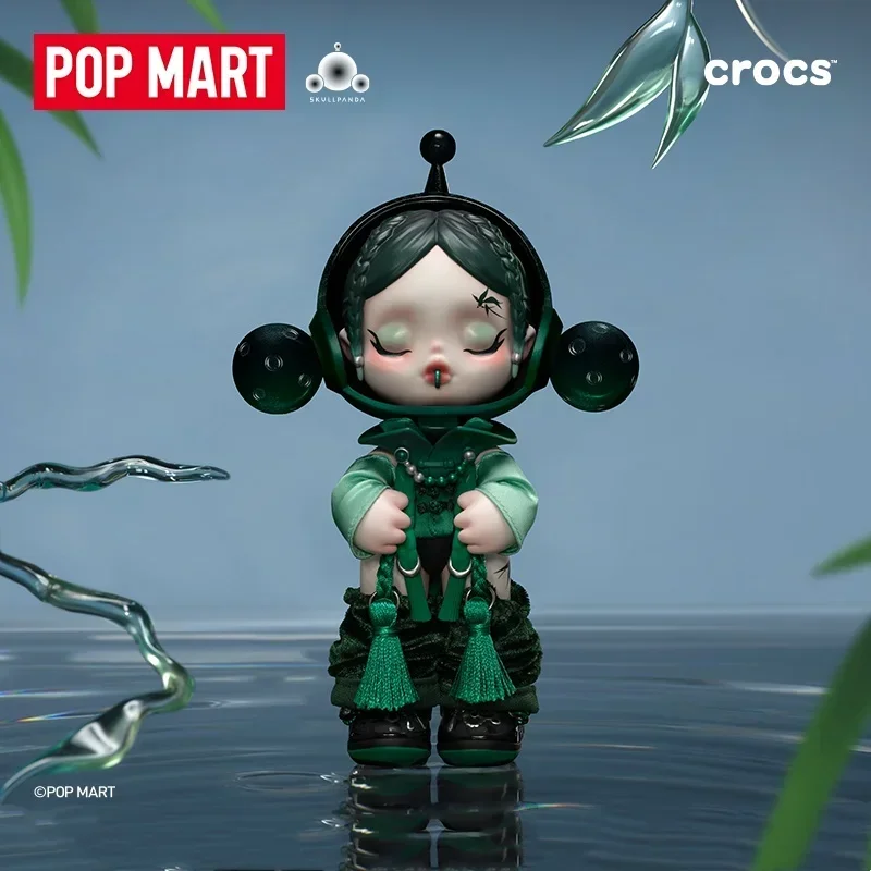 POP MART SKULLPANDA X CROCS OOTD Series Blind Box Toys Mystery Box