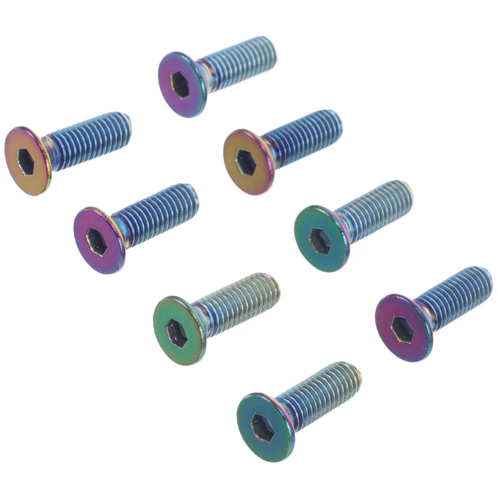 

8pcs Round Head Steering Wheel Screw Bolts for Auto Interior Accessories for Fixing and Replacement Metal Screws Bolts M5X0.8