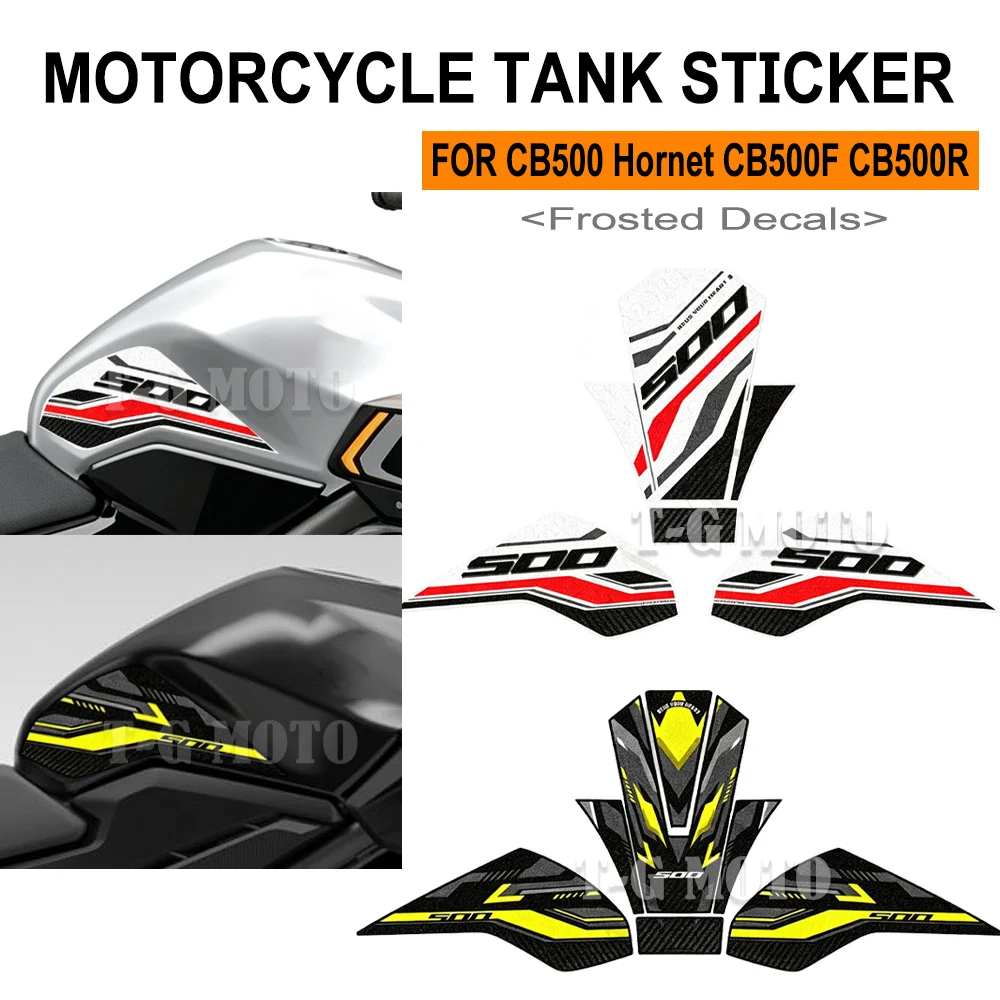 For CB500 CB 500 Hornet R CB500F CB500R CBR500R Motorcycle Protector Tank Knee Pad Grips Gas Fuel Oil Stickers Decals 2025 2026