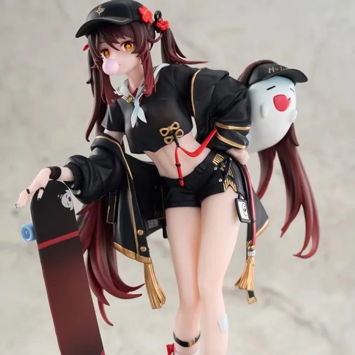 HuTao Figure Genshin Impact Gaming Peripherals 1/7 Ver GK Collectibles Beautiful Girl HuTao Character Model  Doll Toy Gifts