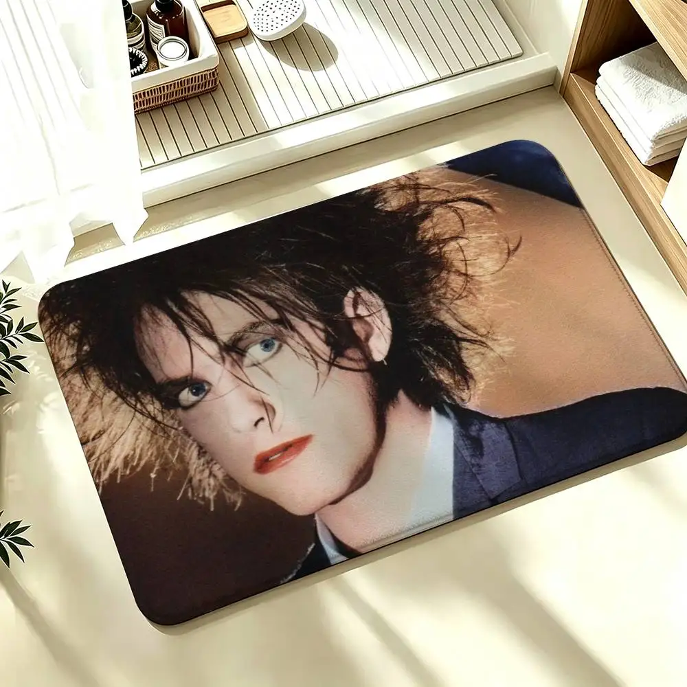 The cure Robert S-Smith Shower Room Absorbent Small Floor Mat Soft Comfortable Decorative Foot Mat
