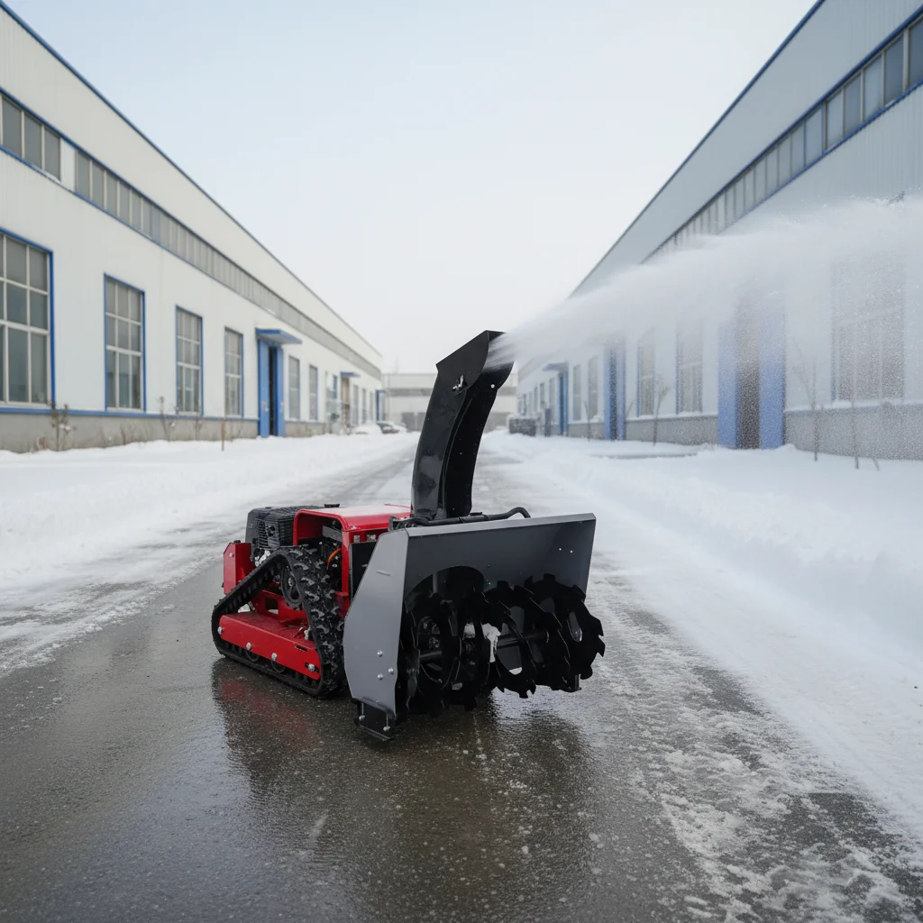 

Remote Control Lawn Mower Automatic Crawler Type Slope Lawn Mower for Garden