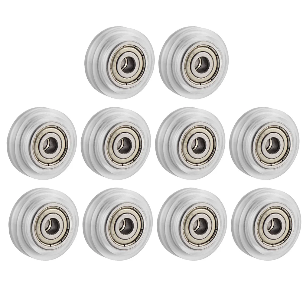 

13pcs Plastic Pulley Wheel For 3D Printer Parts Clear Bearing Pulley Smooth Motor Ball Bearings Wear Resistant 3D Printing