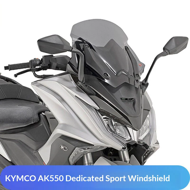 【Premium】 For KYMCO AK550 Racing Modified Windshield Modification, Import Front Windscreen Chest Deflector Mod Parts