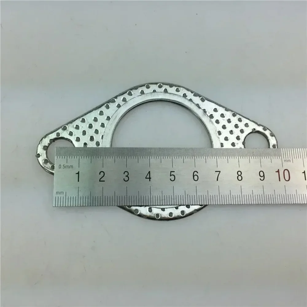 For The Chery QQ Car Muffler Interface Pad for Chery QQ 372 0.8 Displacement Exhaust Pipe Gasket 2pcs