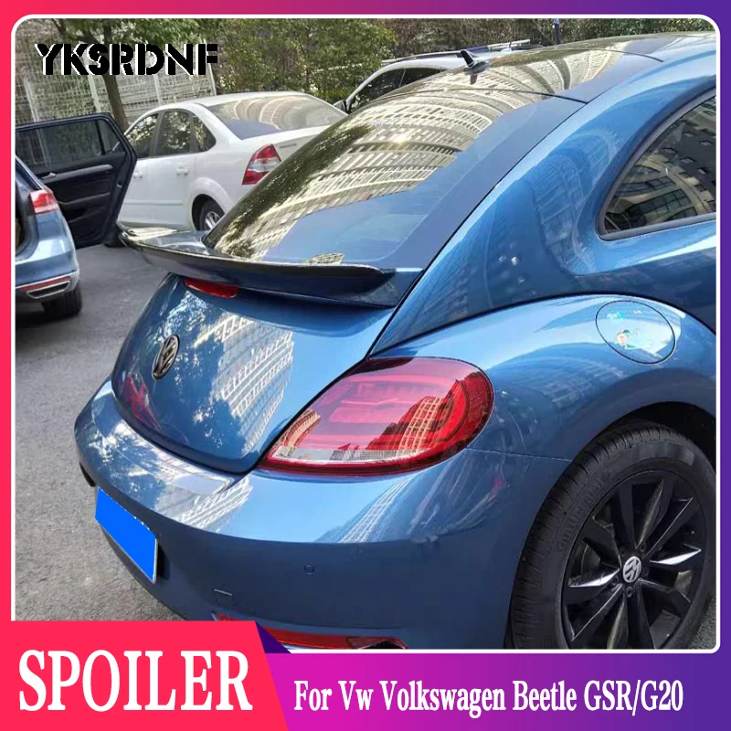 ABS Paint Car Rear Wing Trunk Lip Spoilers Fits For Vw Volkswagen Beetle GSR/G20 (Big Spoilers) 2013 2014 2015 2016 2017