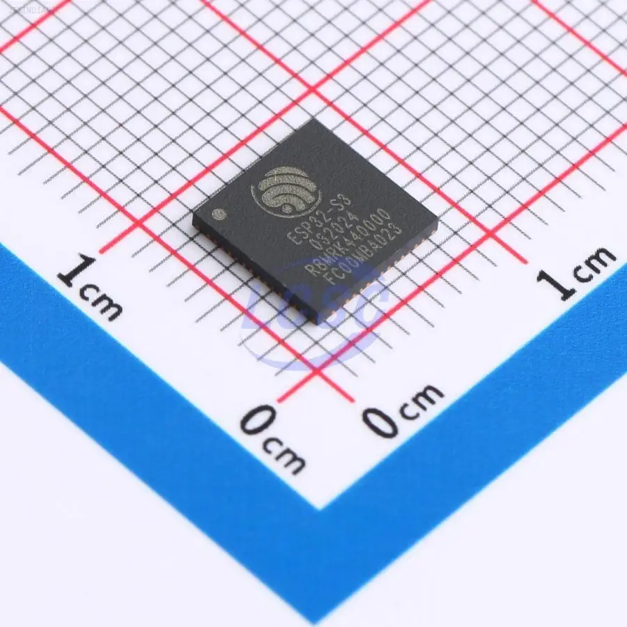 1PCS ESP32-S3R8 150Mbps 2.412GHz~2.484GHz I2C,I2S,SPI,UART,USB QFN-56(7x7) RF Transceiver ICs ROHS