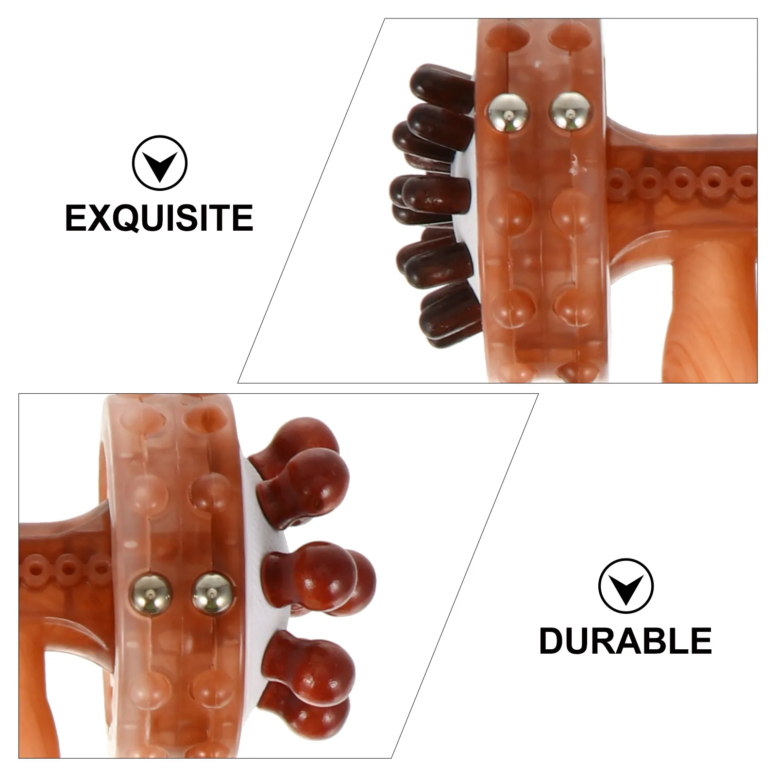 

Massage Hammer Body Massager Tool Handheld Knocking Massager Durable Premium Manual Roller Beat Aerobics Equipment Relaxing Head