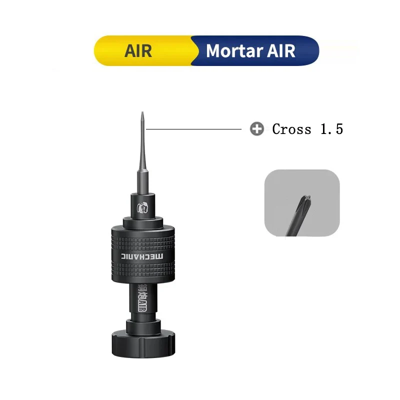 MECHANIC magnetic precision screwdriver Mortar AIR Cross 1.5 1.2 Penta 0.8 Triangle 0.6 Suitable for iPhone repair tools