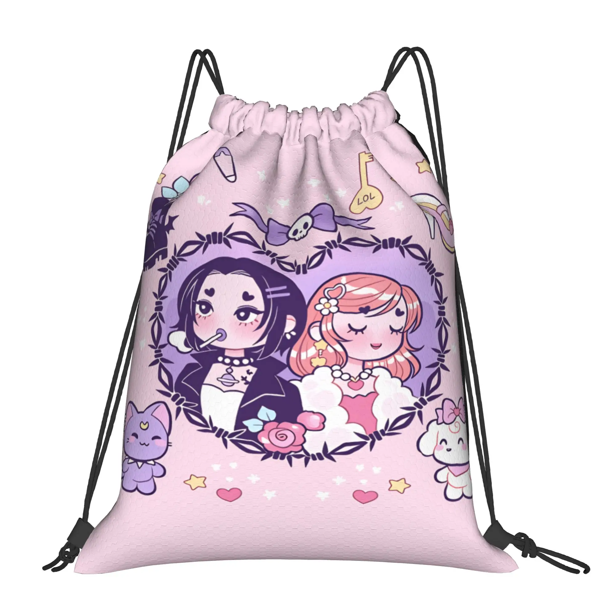 Drawstring Bag Nana Osaki Comics Backpacks  Foldable Foldable Sports Sackpack String Bags For Men