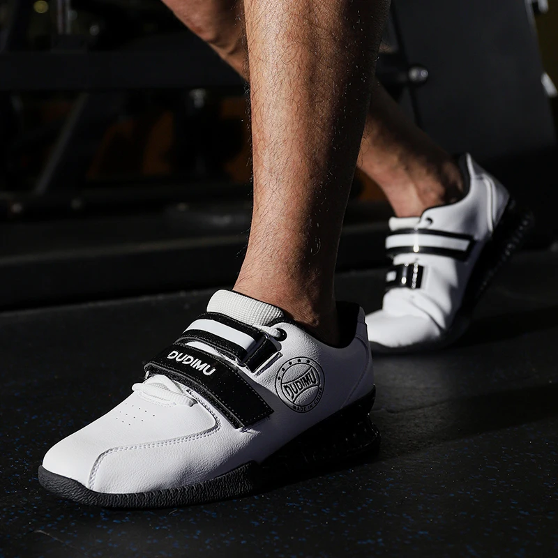 WePackage-Chaussures de levage professionnelles pour hommes, chaussures d'entraînement de fitness en salle, chaussures de squat confortables