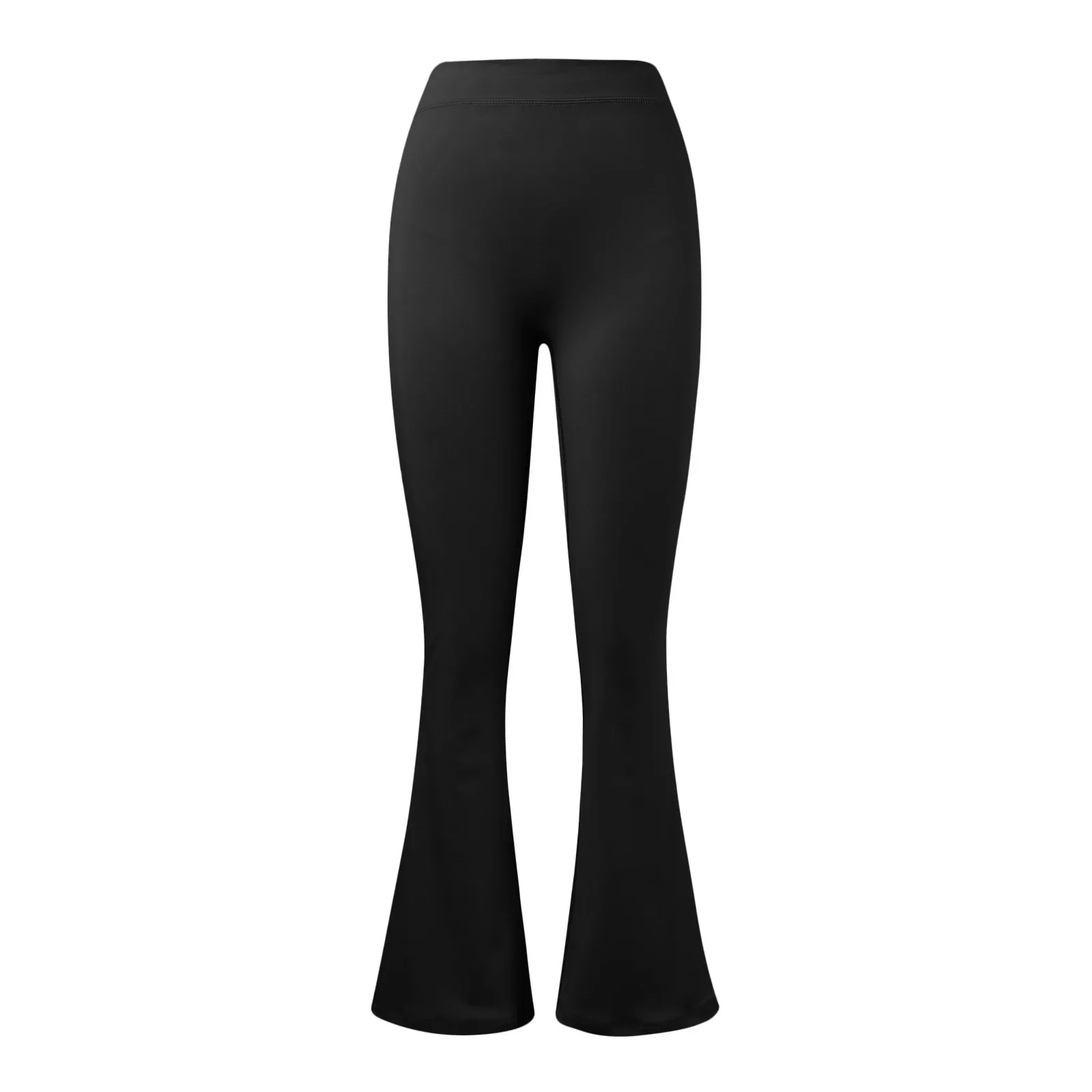 Mode Micro Horn Leggings Frauen V-back Taille Sport Hosen Hohe Taille Push-Up Butt Gym Hosen Solide Schlanke latin Dance Hose – Detail 5