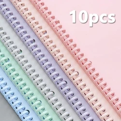 10Pcs 30 Holes 12mm Circles Ring Loose-leaf Paper Book Scrapbook Album Binder Spiral A4 Notebook Binding Clips