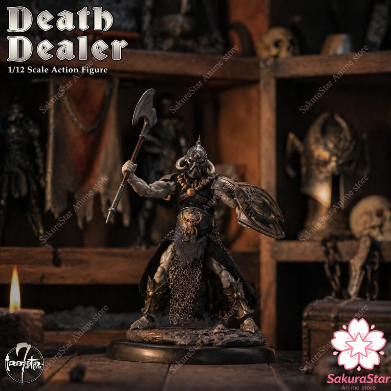 【In Stock】Omen Studio 1/12 Scale Savage Furnace Death Dealer High Detail Movable Joint Collectible Action Figure Model Toy Gift