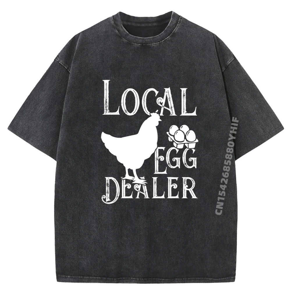

Забавные классические топы с изображением курицы, мужские футболки с принтом, мужские винтажные потертые футболки