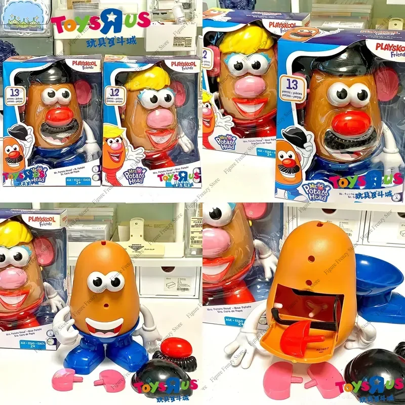 Oferta Especial Toys R Us Toy Story Mr. Egg Head, Pareja Mr. Potato y Mrs. Figura Frenzy para Niños, Figuras Coleccionables