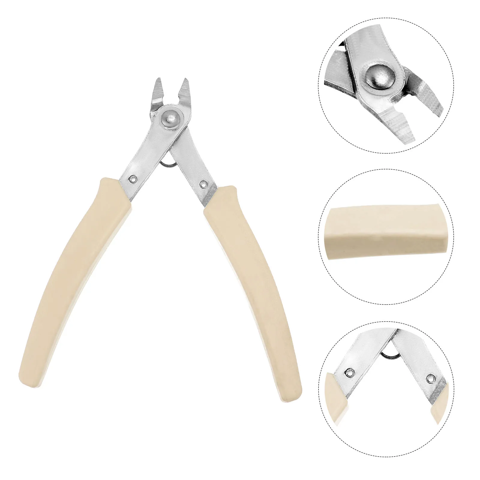

1pc Stainless Steel Long Nose Plier Sharp Wire Cutter Compact Multifunctional Tool For Electrician Repair Crimping Nipper Cable