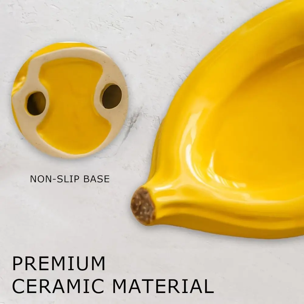 

Креативная забавная и уникальная мыльница-банан, противоскользящая конструкция для слива воды, держатель для мыла, поднос для мыла, домашний декор
